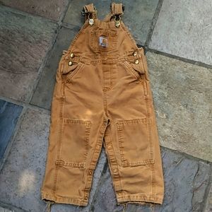 Carhartt bibs toddler 24 mo